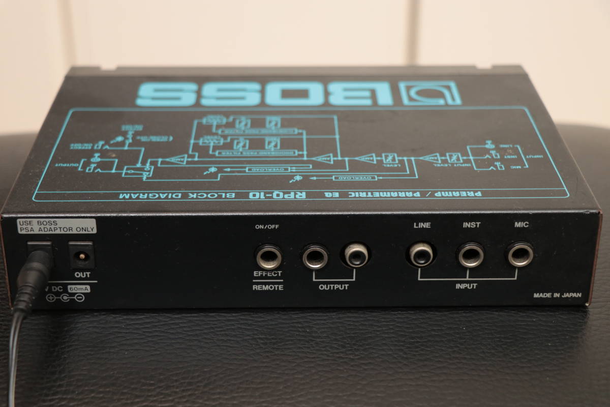 Yahoo!オークション - BOSS RPQ-10 ハーフラック プリアンプ＆パラメト