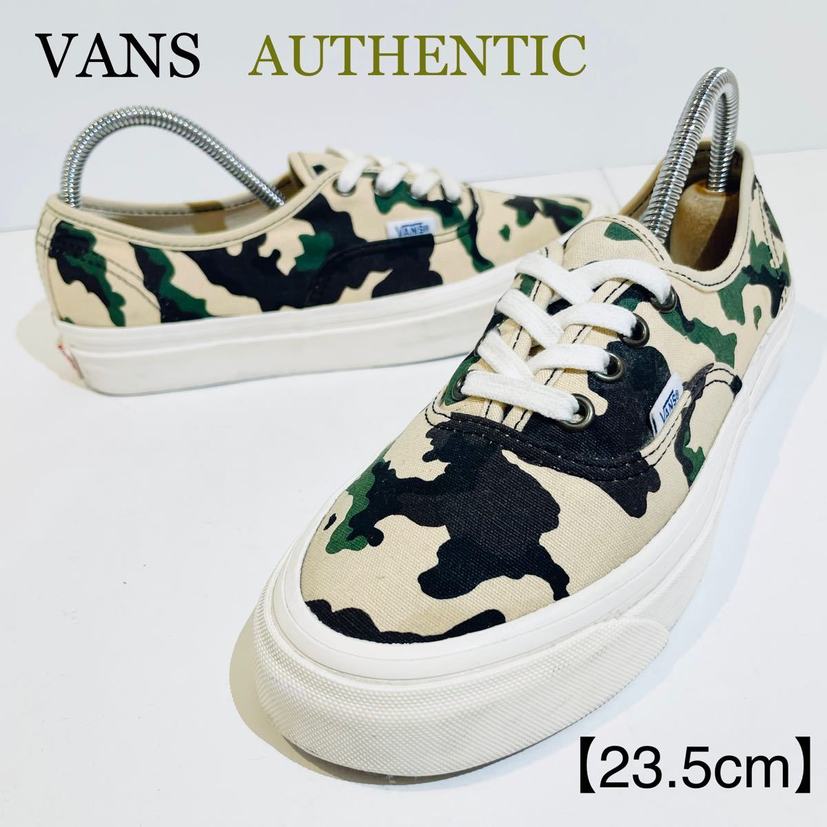 VANS/バンズ AUTHENTIC/オーセンティック 迷彩/カモ 23 5cm｜Yahoo