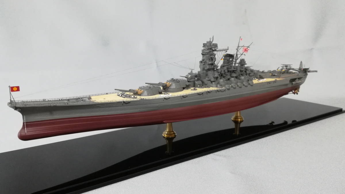 Yahoo!オークション - 1/700日本海軍 戦艦「大和」精密完成品