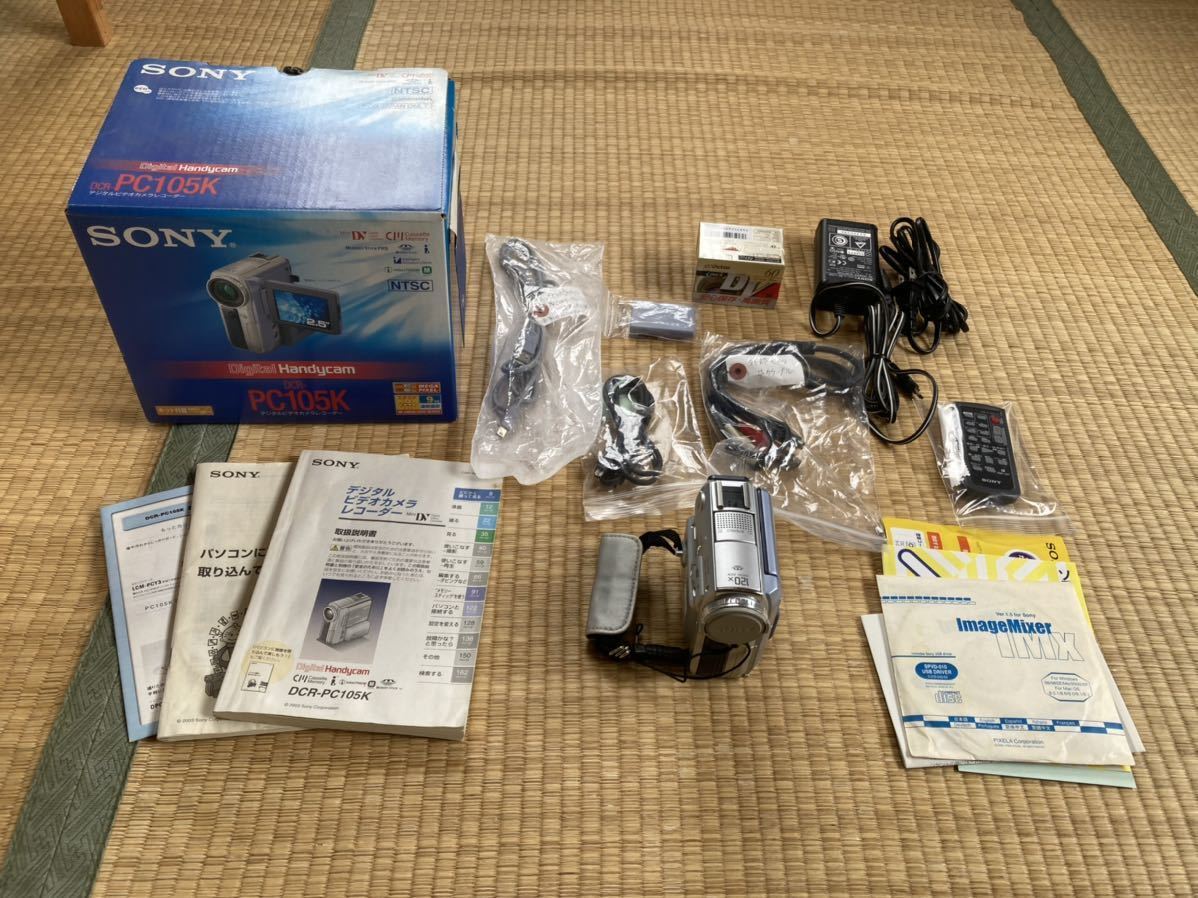 Yahoo!オークション - ソニー デジタルビデオカメラ miniDV DCR-PC105K
