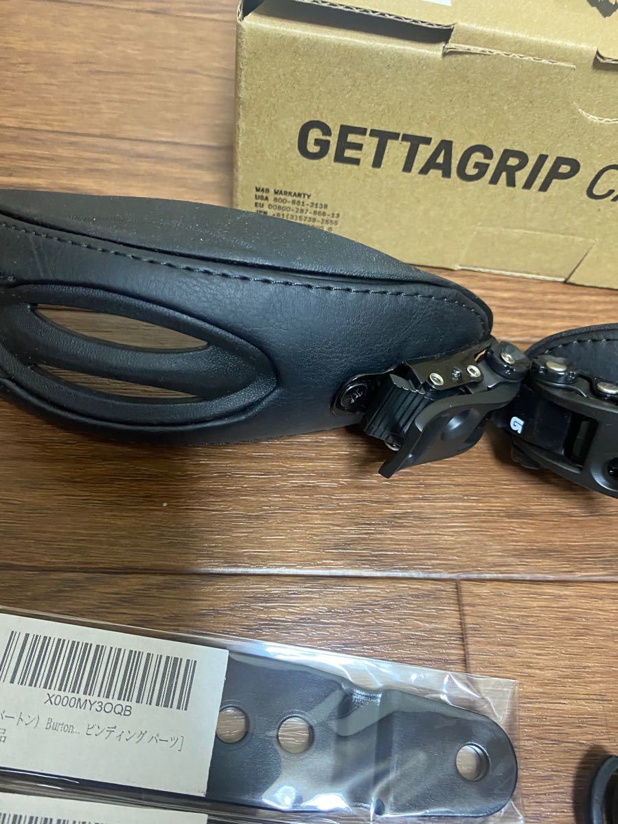 Burton GETTAGRIP CAPSTRAP ブラック Mサイズ 希少 Yahoo!オークション