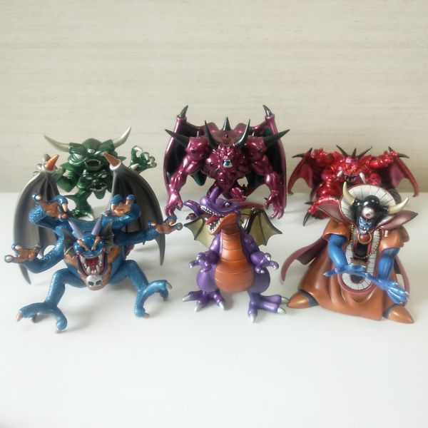 Yahoo!オークション - 大魔王 全6種 メタリックソフビモンスターズ ド
