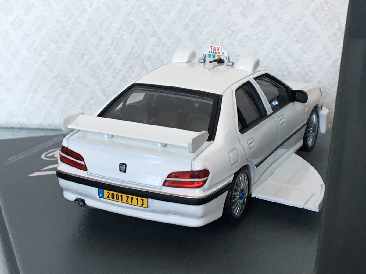 送料無料 1/43 プジョー 406 タクシー ミニカー セット スカイネット