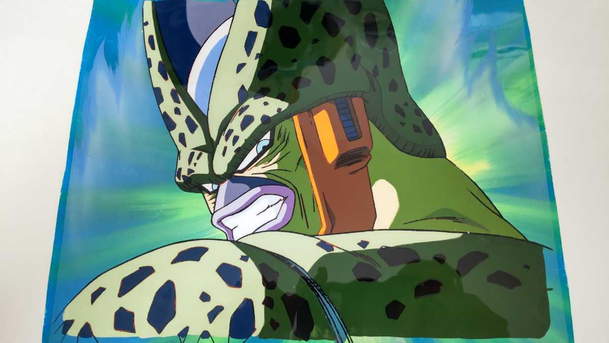 Yahoo!オークション - B-6 ドラゴンボール セル画 セル 第2形態 風景