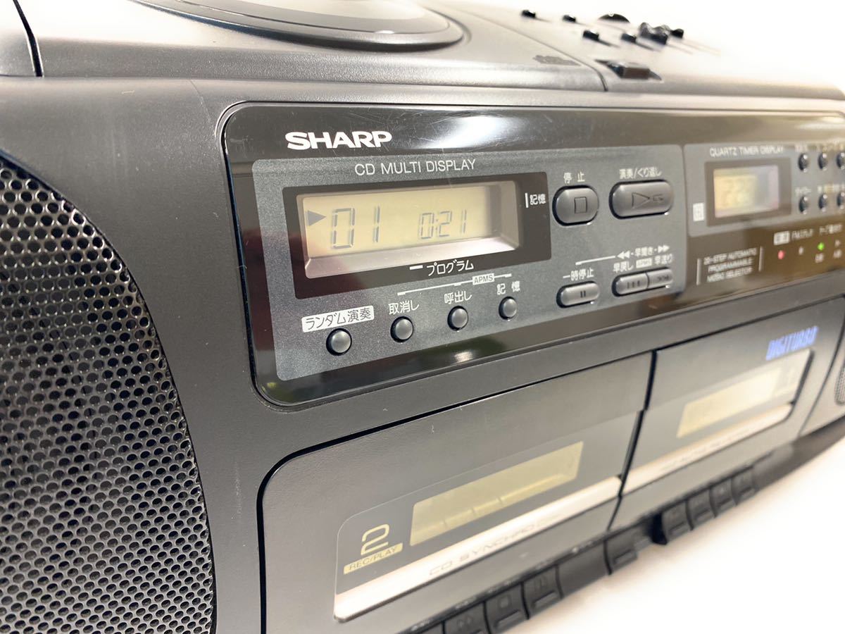 SHARP CDラジカセ QT-50CD 昭和レトロ｜Yahoo!フリマ（旧PayPayフリマ）