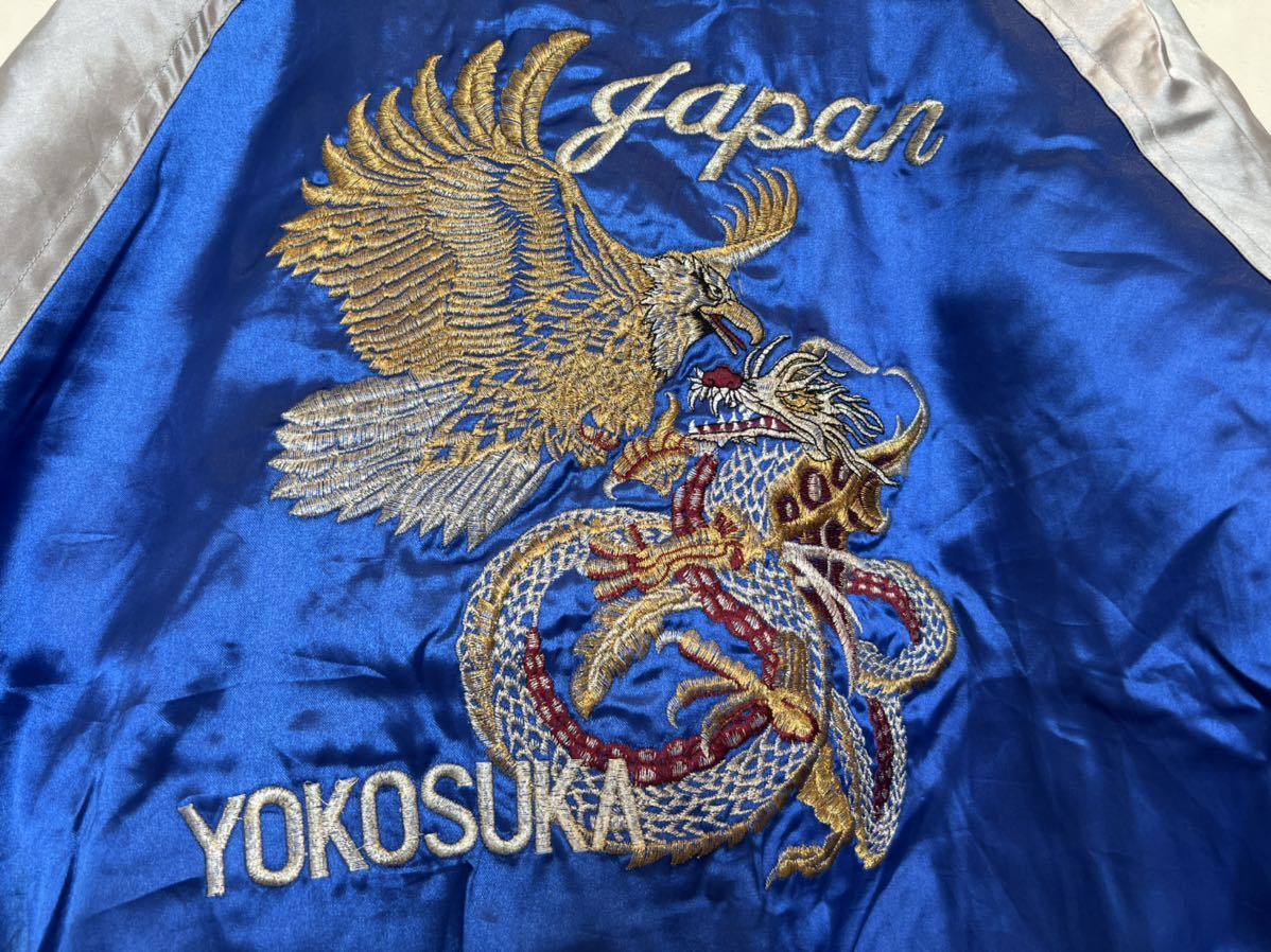 Yahoo!オークション - 【UNKNOWN】龍×鷹 豪華和柄刺繍サテンスカジャ