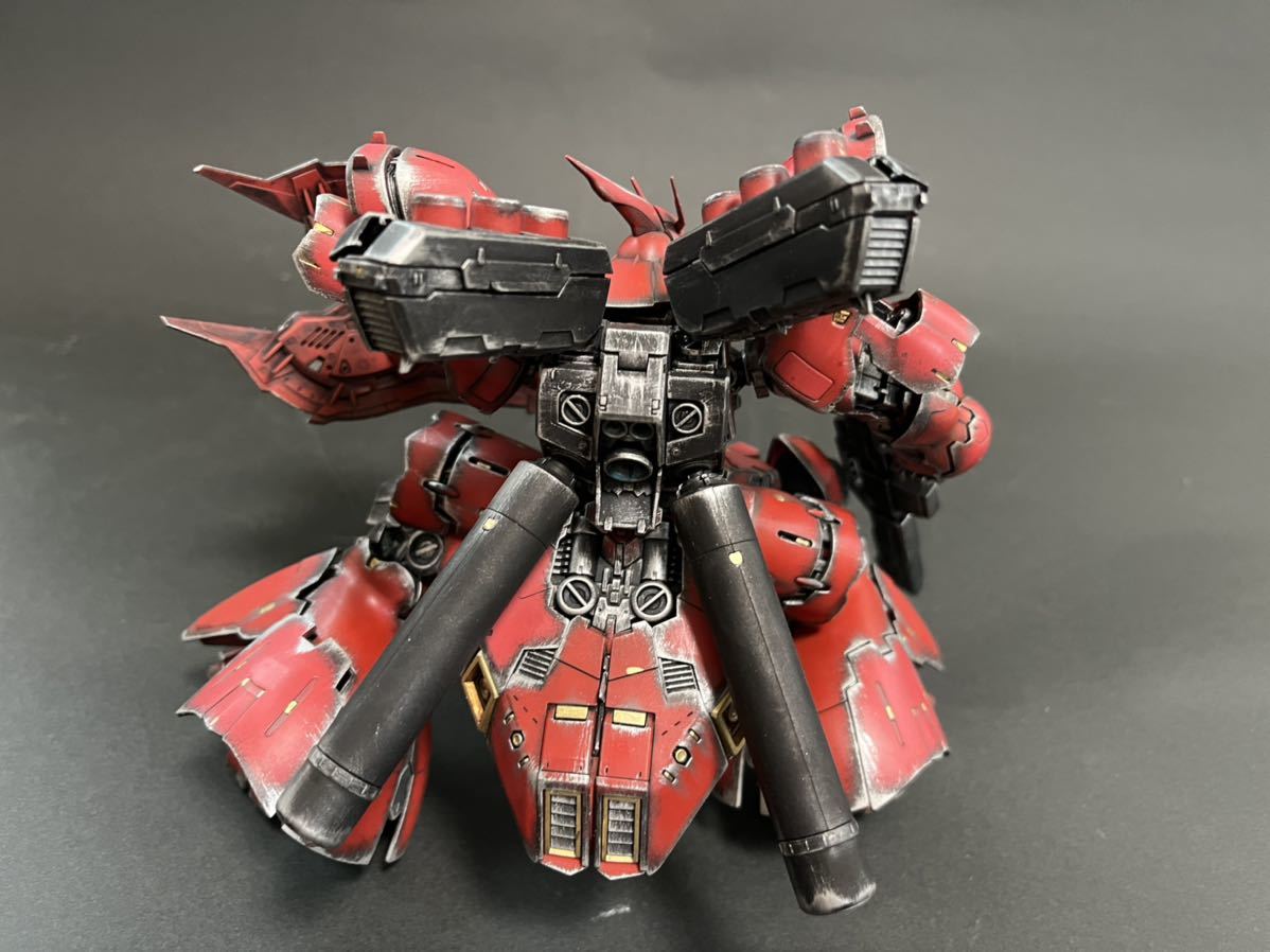 Yahoo!オークション - rg サザビー νガンダム 2体セット ウェザリング