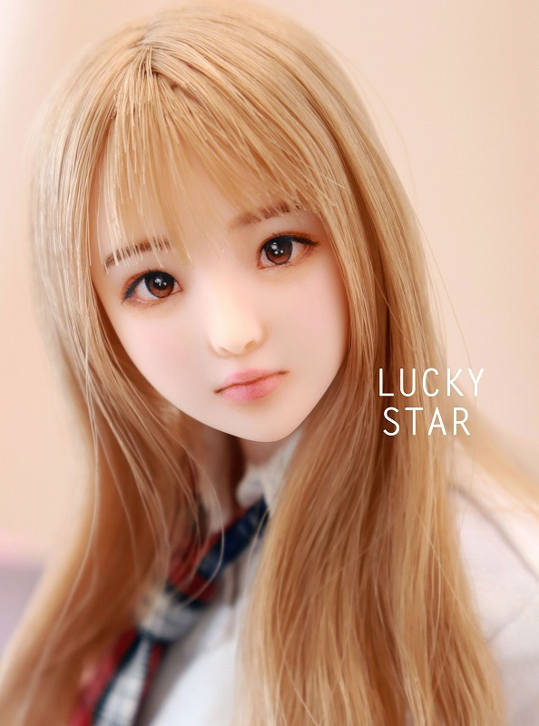Yahoo!オークション - 【LUCKY STAR】 1/6カスタムドールヘッド「 梨帆