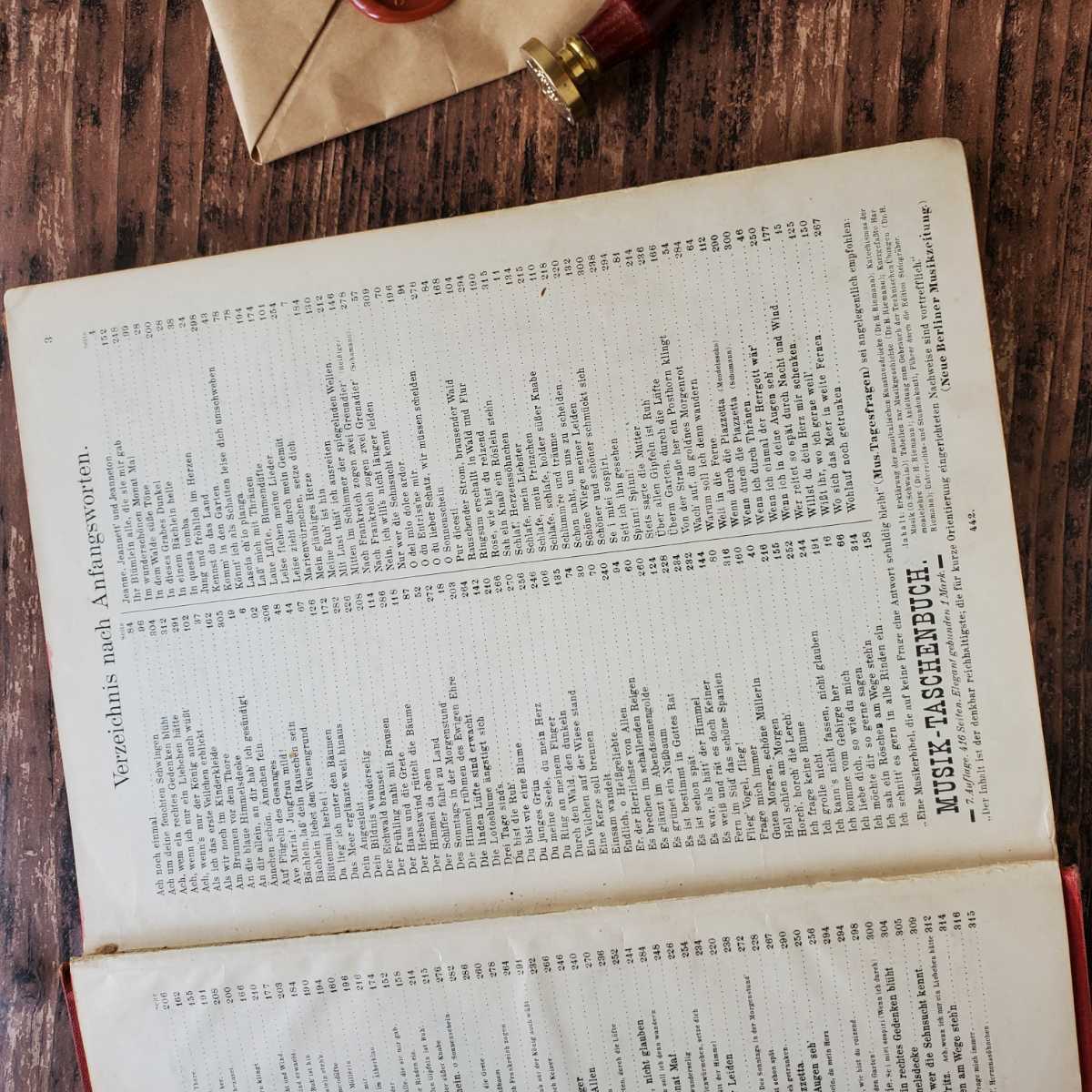 1800年代後半 表紙がとっても美しいドイツのアンティーク楽譜 洋書古書