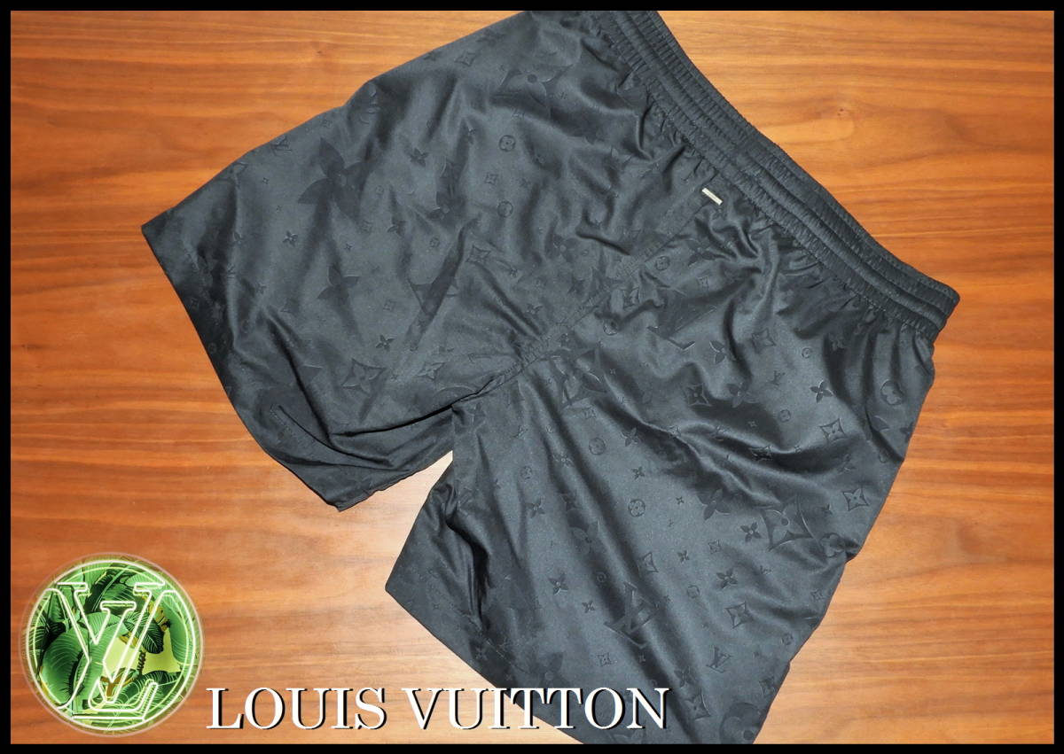 LOUIS VUITTON モノグラム スイムパンツ ルイヴィトン ブラック M