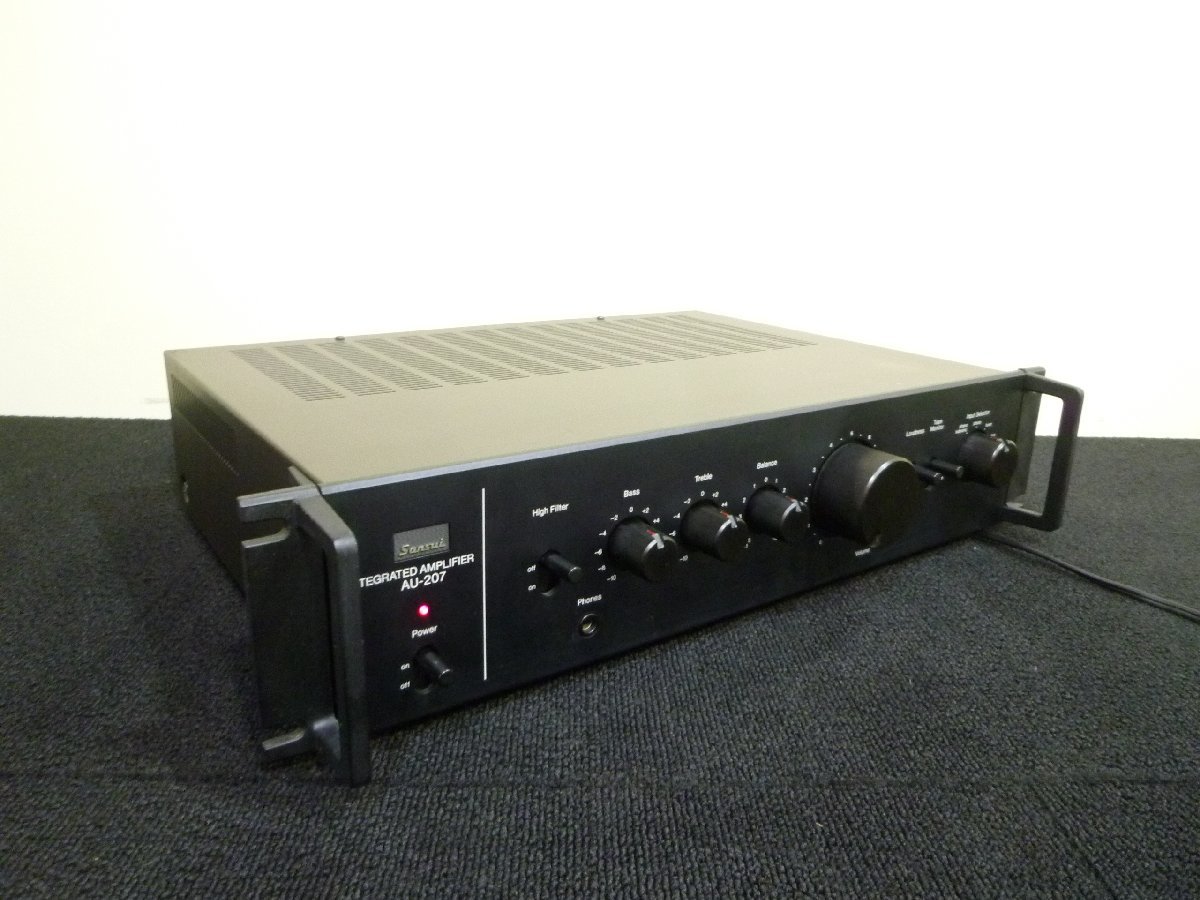 希少 Sansui/サンスイ 山水 プリメインアンプ AU-207ジャンク 希少