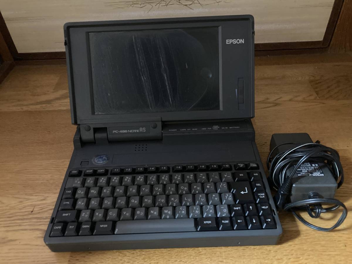 Yahoo!オークション - EPSON PC-486 NOTE AS ジャンク