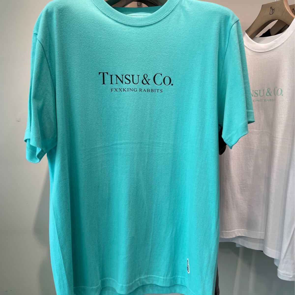 FR2 月桃 沖縄 限定 ターコイズ ブルー TINSU&Co Tシャツ L