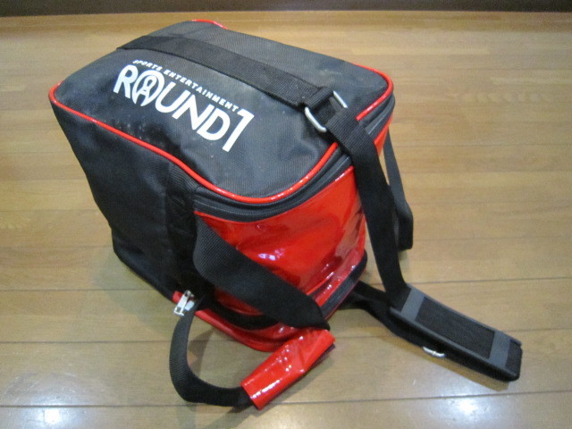 Round1 ラウンドワン ボウリング玉用 キャリーバッグ クッション付き