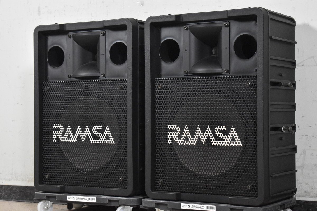 Yahoo!オークション - RAMSA ラムサ PAスピーカーペア WS-A200 ②