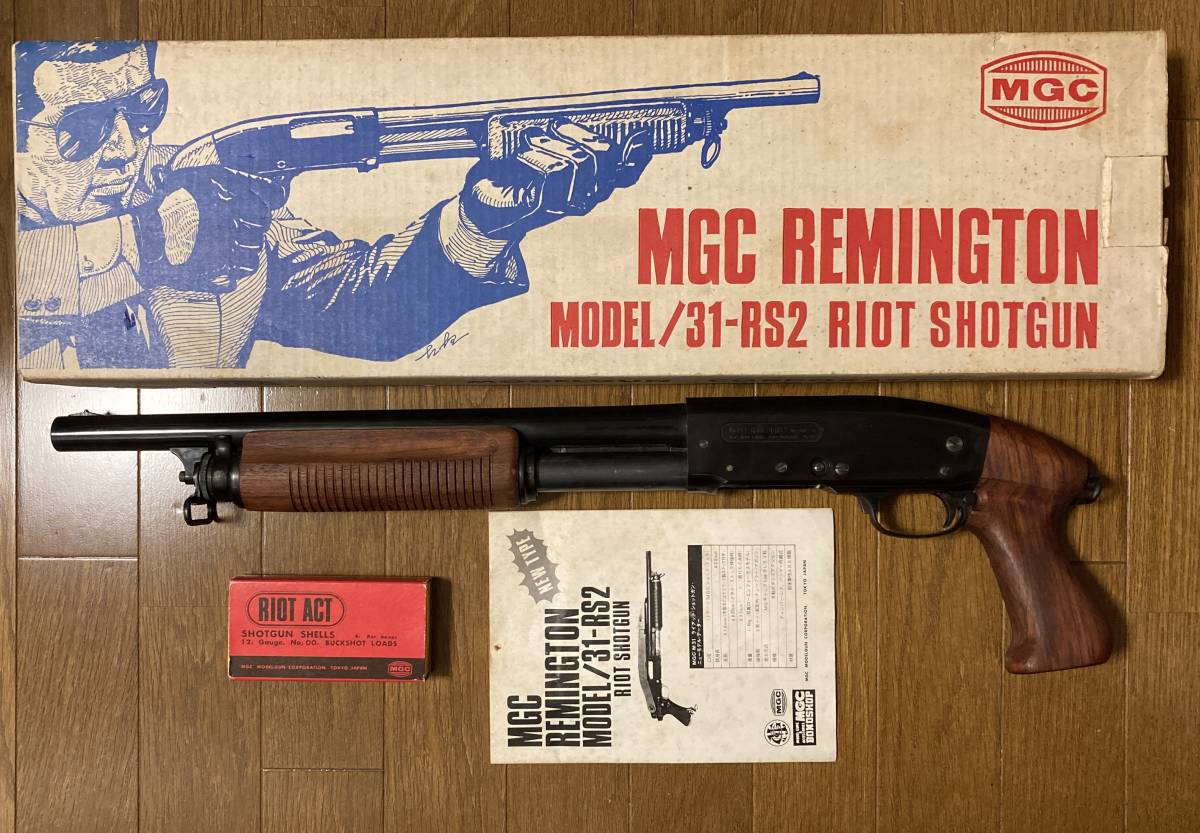 Yahoo!オークション - MGC製 レミントン M31-RS2 ライアットショットガ