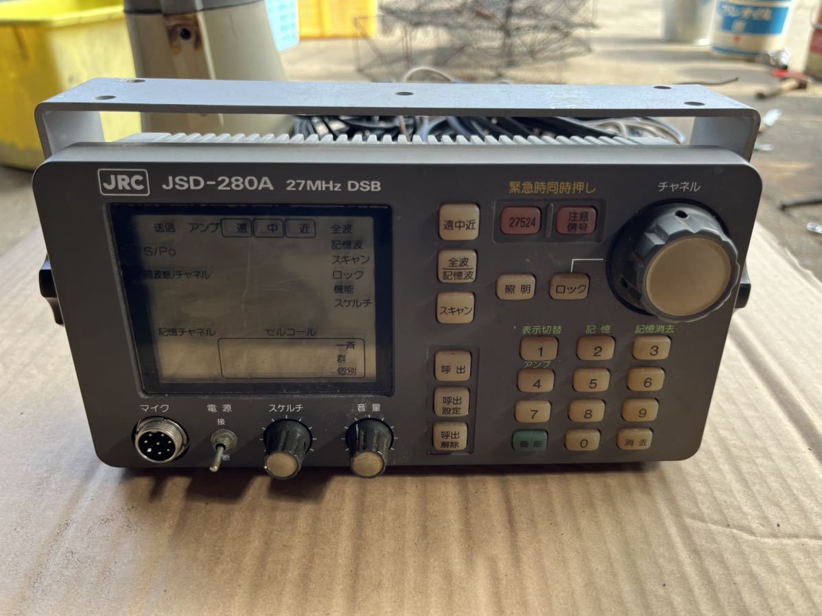 Yahoo!オークション - 船舶無線 無線機 JRC JSD-280A 27MHz1W DSB 送受