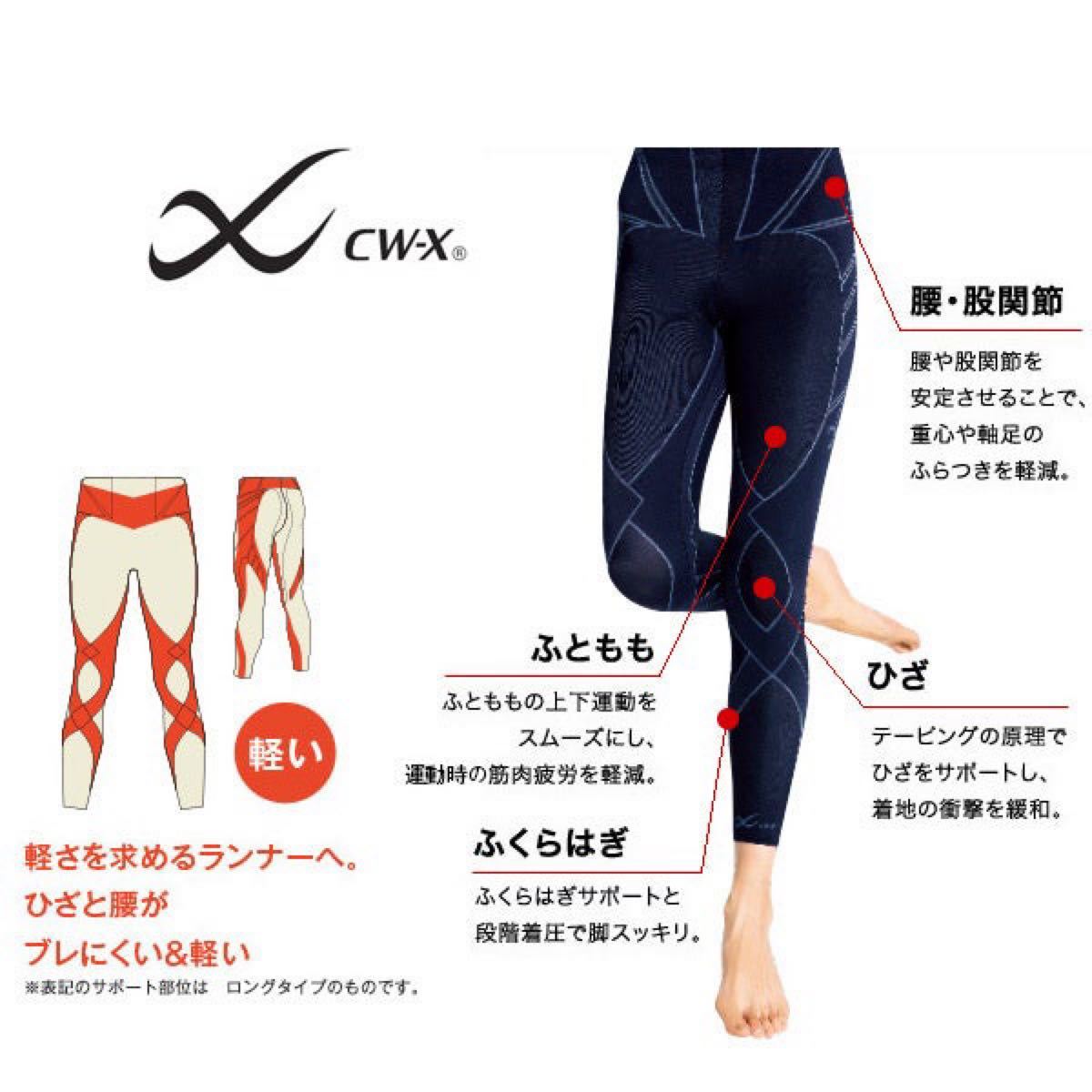 未使用】ワコール CW-X スタビライクスモデル レボリューション ロング