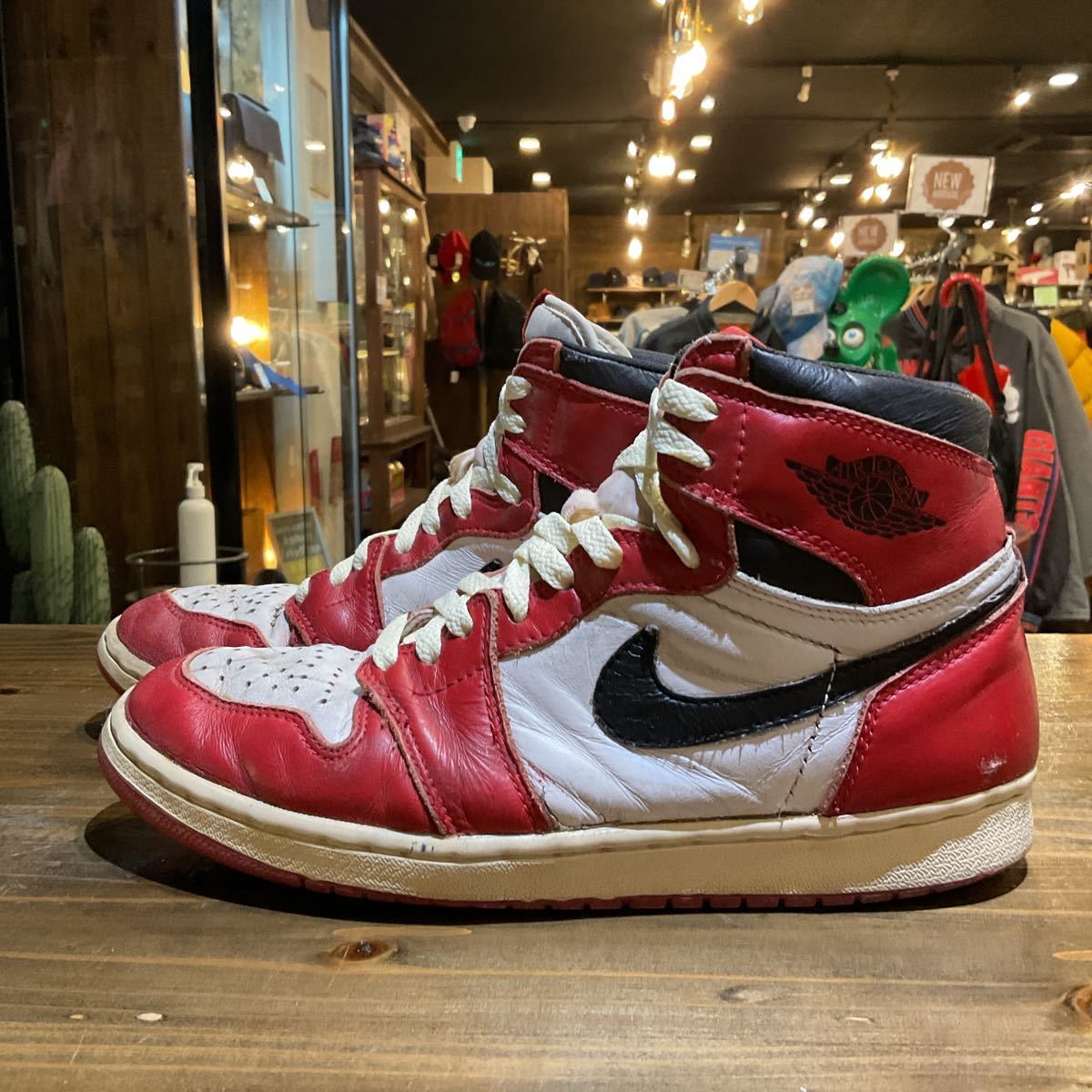 Yahoo!オークション - NIKE AIR JORDAN 1 1994年復刻 CHICAGO ナイキ