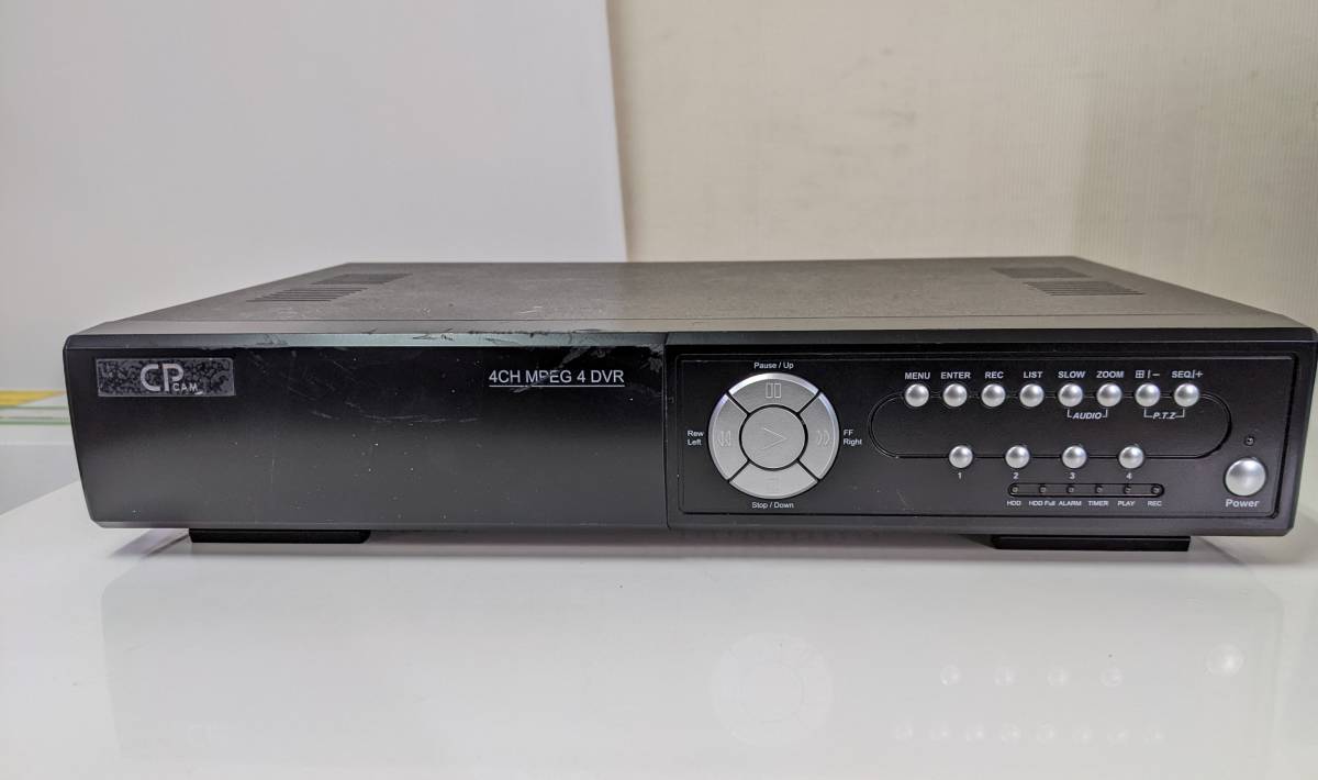 Yahoo!オークション - デジタルビデオレコーダー CP CAM 4ch MPEG4 DVR