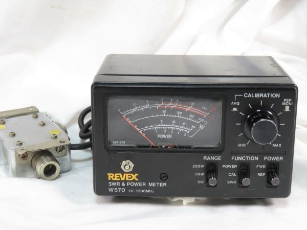 Yahoo!オークション - REVEX W570 1.6-1300MHz SWR計 HF/50/144/430/12