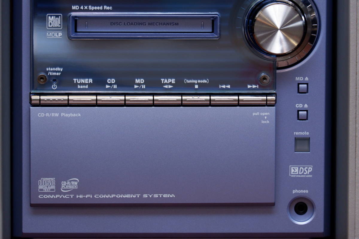 Yahoo!オークション - KENWOOD RXD-SL3MD 2004年製 CD/MD/TUNER/TAPE