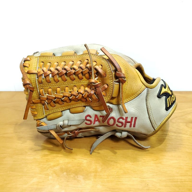 ミズノプロ プロ支給品 山崎敏選手 For Professional 硬式グローブ