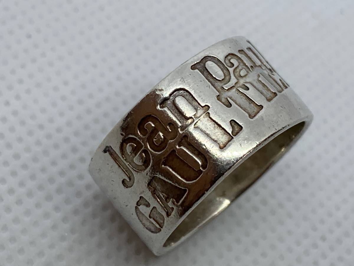Jean Paul GAULTIER ジャンポール ゴルチエ ゴルチェ ロゴ リング 指輪