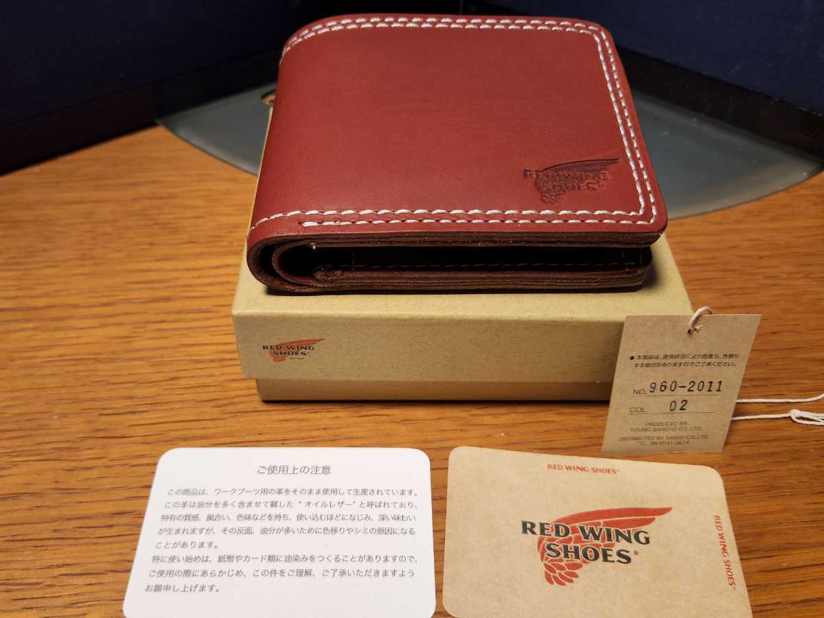 Yahoo!オークション - 未使用 RED WING レッドウィング 960-2011 財布