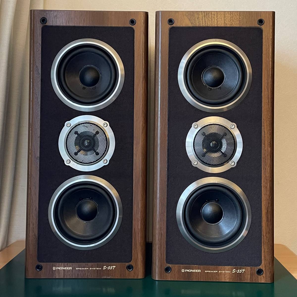 Yahoo!オークション - Pioneer S-55twin S-55T 方式 2ウェイ・3スピー