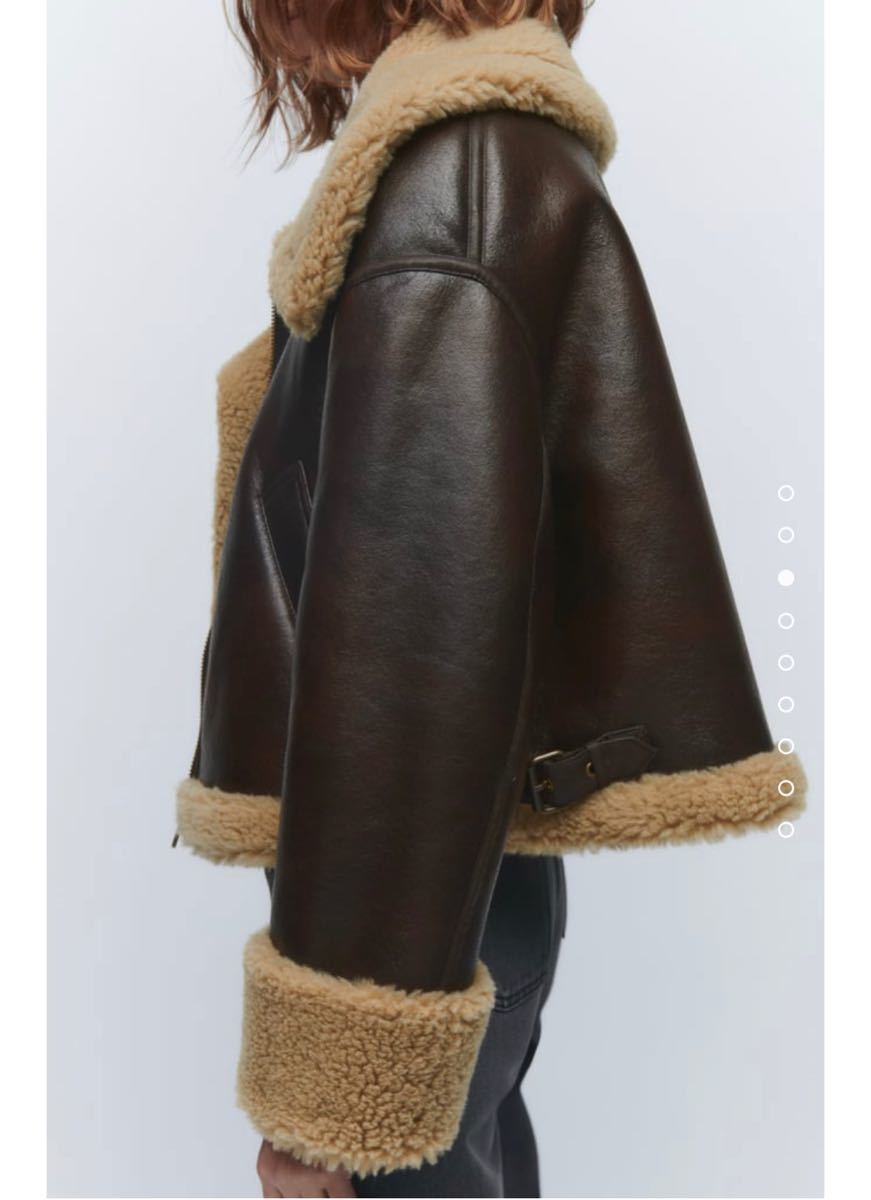 新品未使用 ZARA ダブルフェイスショートジャケット XS｜Yahoo!フリマ