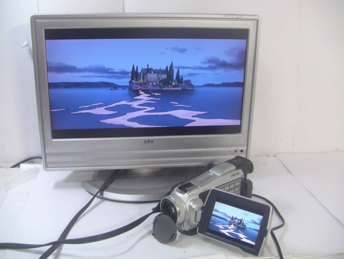 MiniDVテープ再生できます 【動作確認済み】 SONY MiniDVビデオカメラ