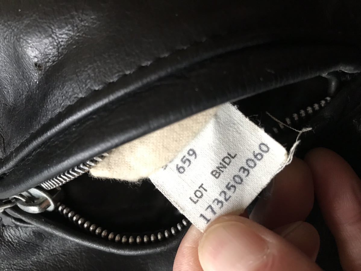 USA製 Schott 659 シングルライダース 36 ライダースジャケット レザー