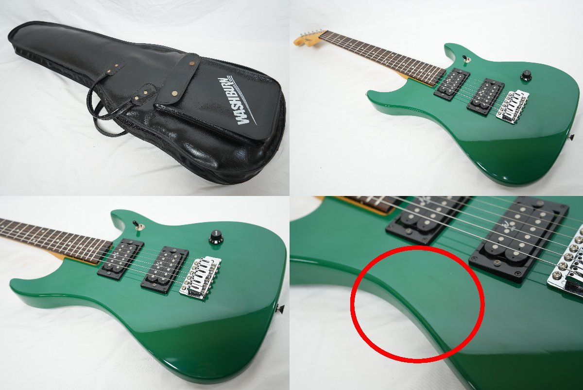 Yahoo!オークション - Washburn N1 Green Nuno Bettencourtモデル 90