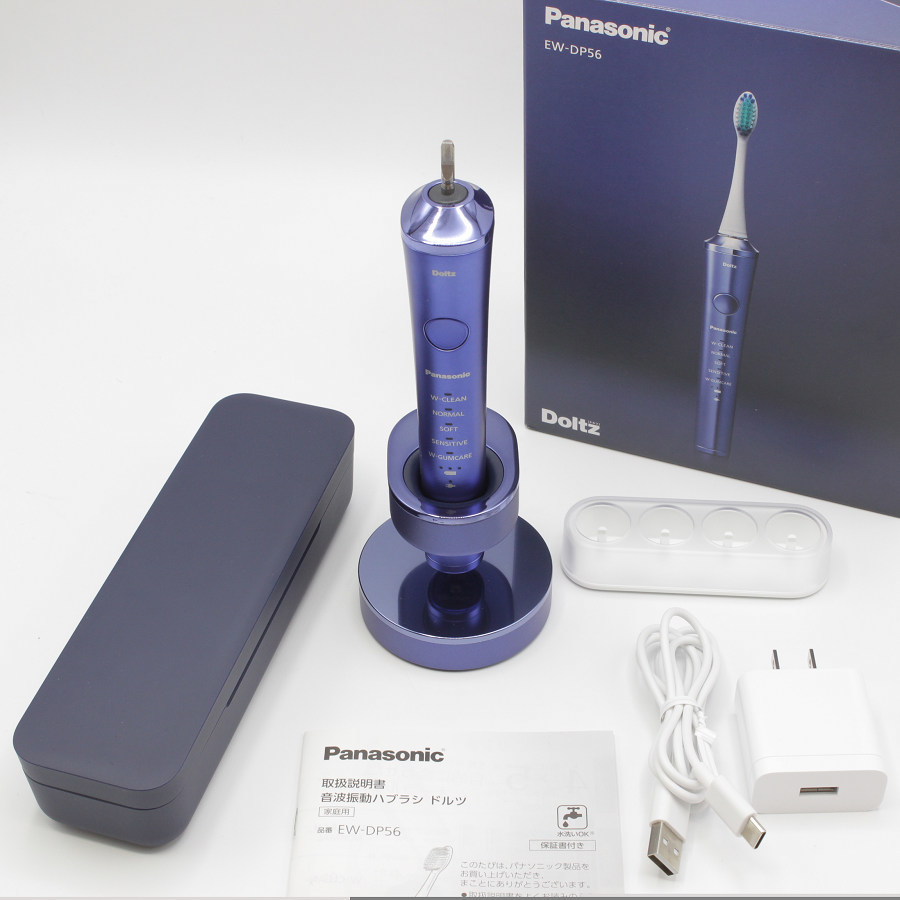 Yahoo!オークション - 【美品】パナソニック ドルツ EW-DP56-A 電動歯