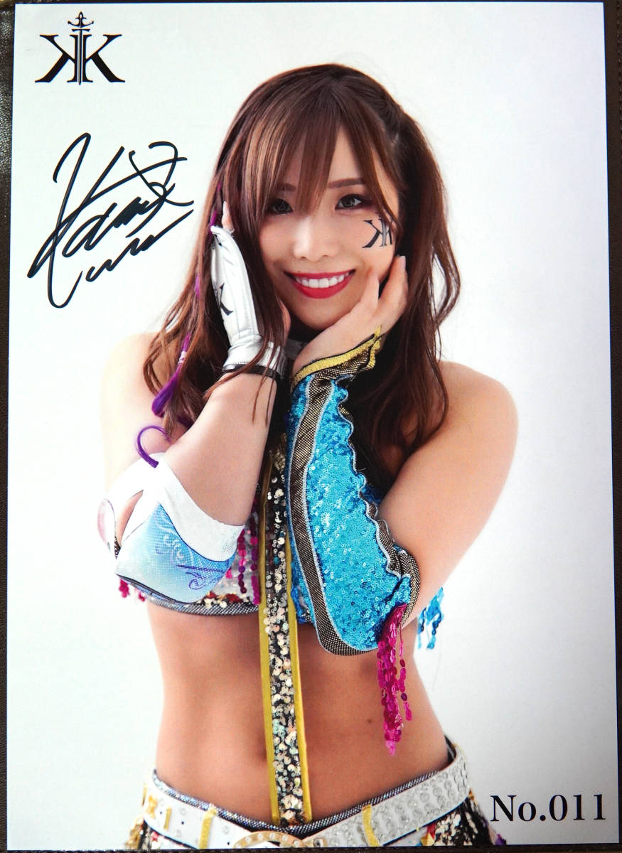 Yahoo!オークション - スターダム 直筆サイン入り ポートレート KAIRI