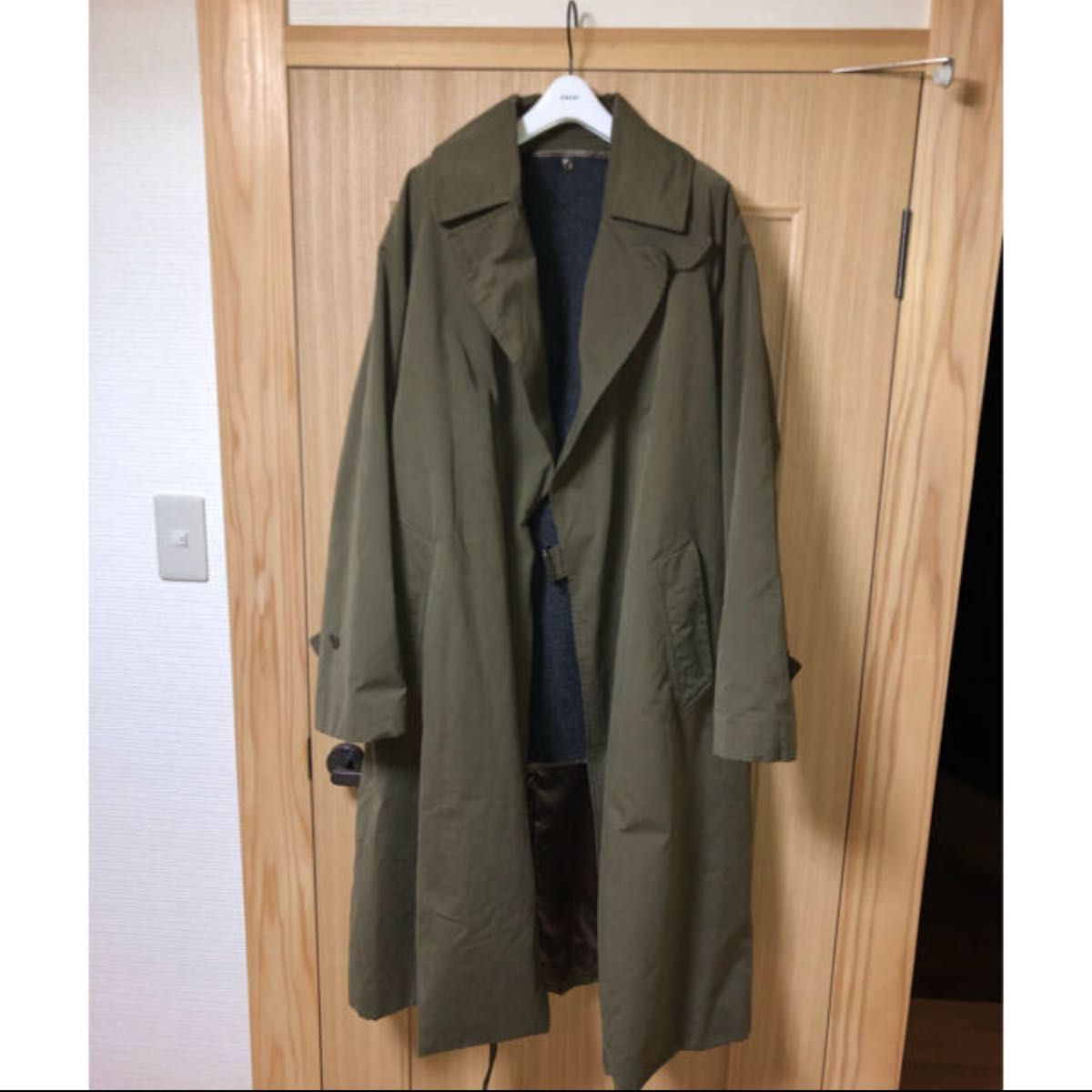 名作 】COMOLI コモリ 2019AW タイロッケンコート カーキ ライナー付 2