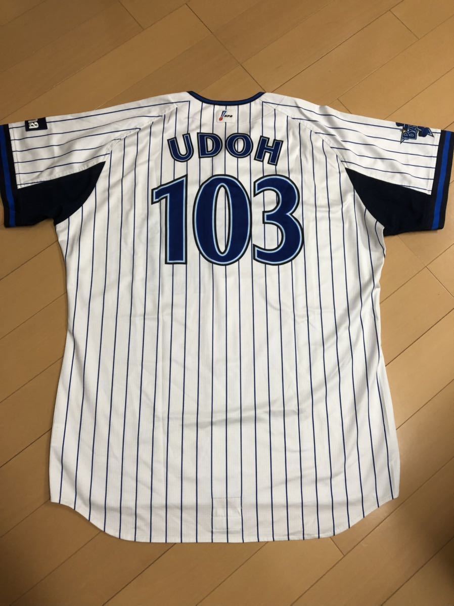 Yahoo!オークション - 有働克也 本人着用 実使用 支給 ユニフォーム 横