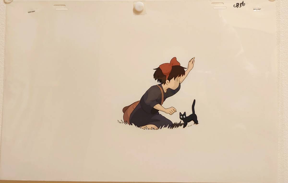 魔女の宅急便 キキ ジジ セル画 スタジオジブリ 宮崎駿 KiKi's