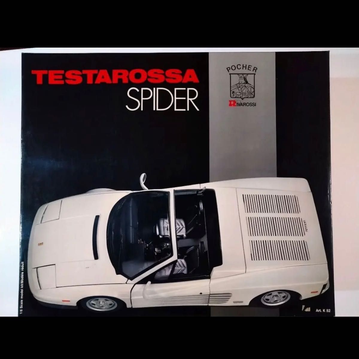 フェラーリ ジャンク品 ポケール テスタロッサスパイダー 1⁄8 POCHER 1