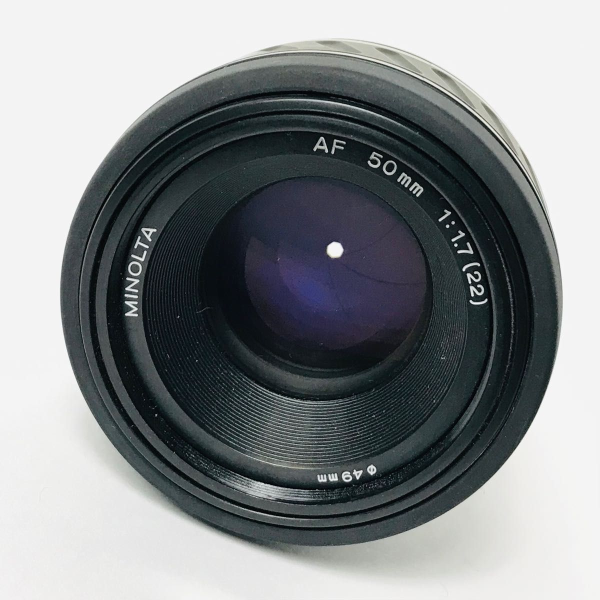 美品 MINOLTA AF 50mm F1 7 ソニー ミノルタ用 AFレンズ 動作品｜Yahoo