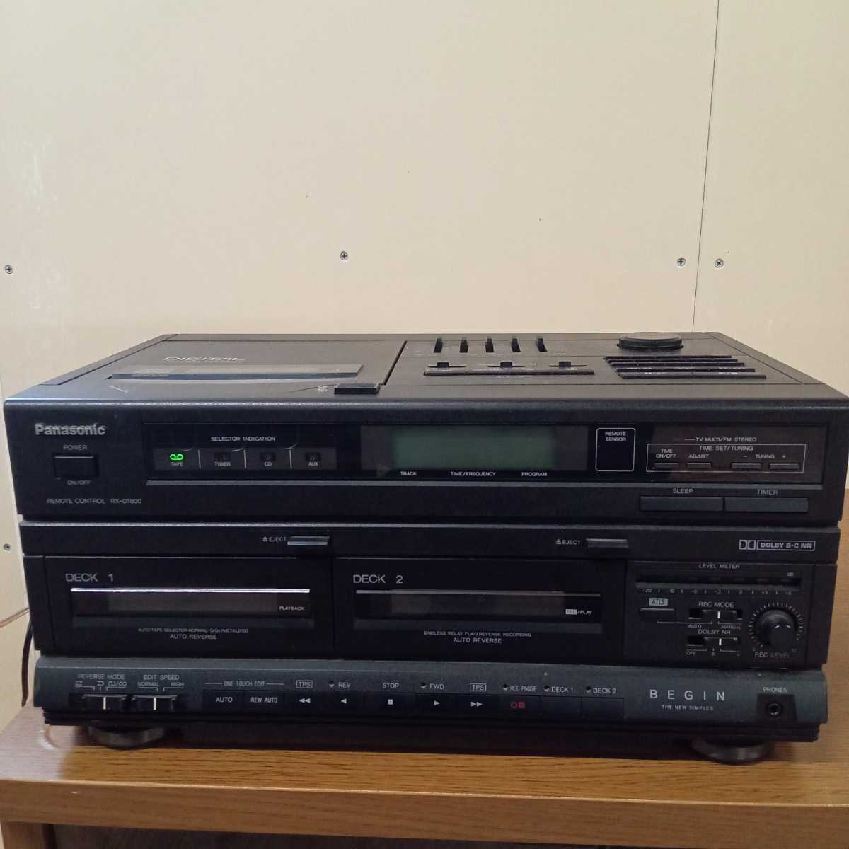 Yahoo!オークション - Panasonic RX-DT800 CDラジカセ ステレオCDシス