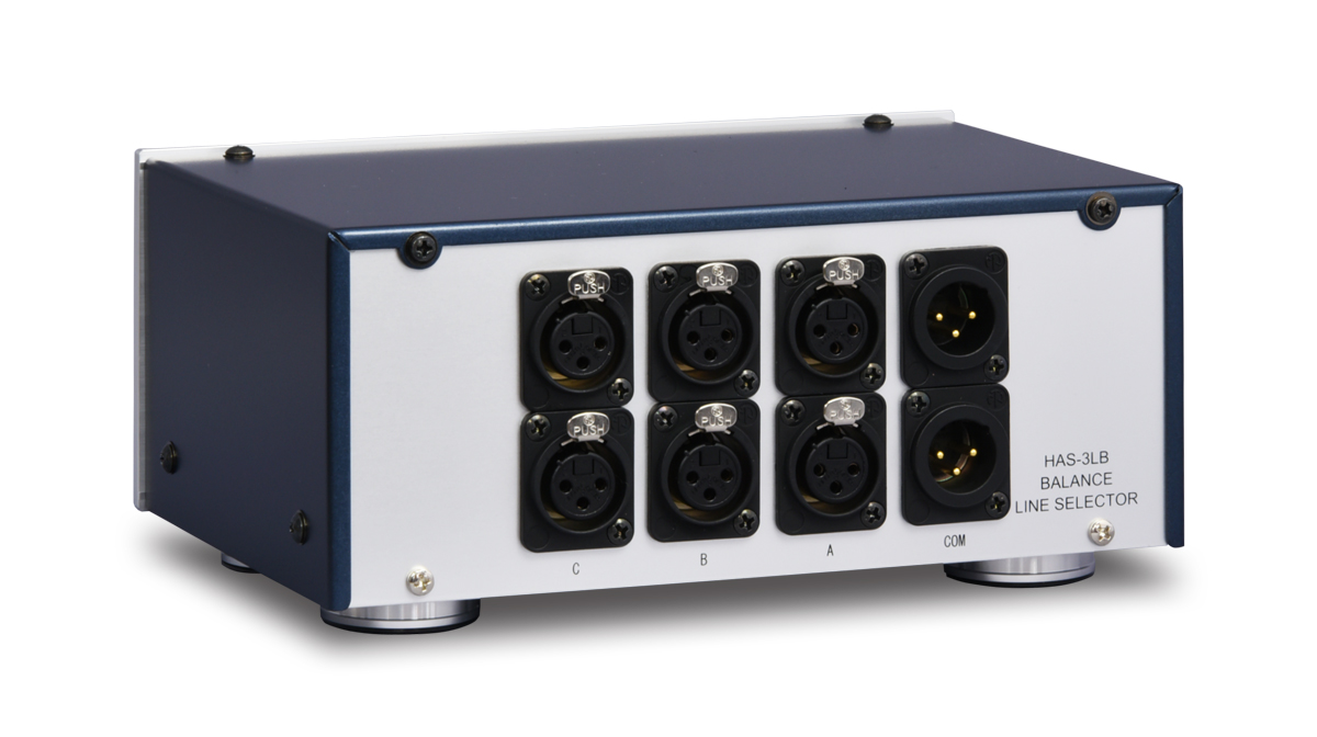 バランスライン(XLR)｜セレクター｜オーディオデザイン