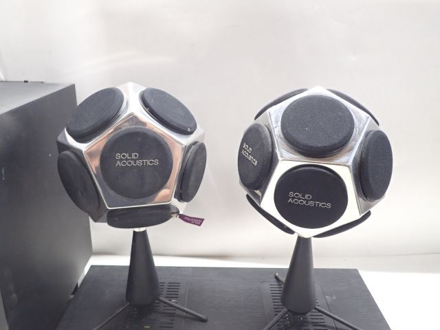 高額買取実施中!!】Solid Acoustics 2.1chスピーカーシステム（12面体