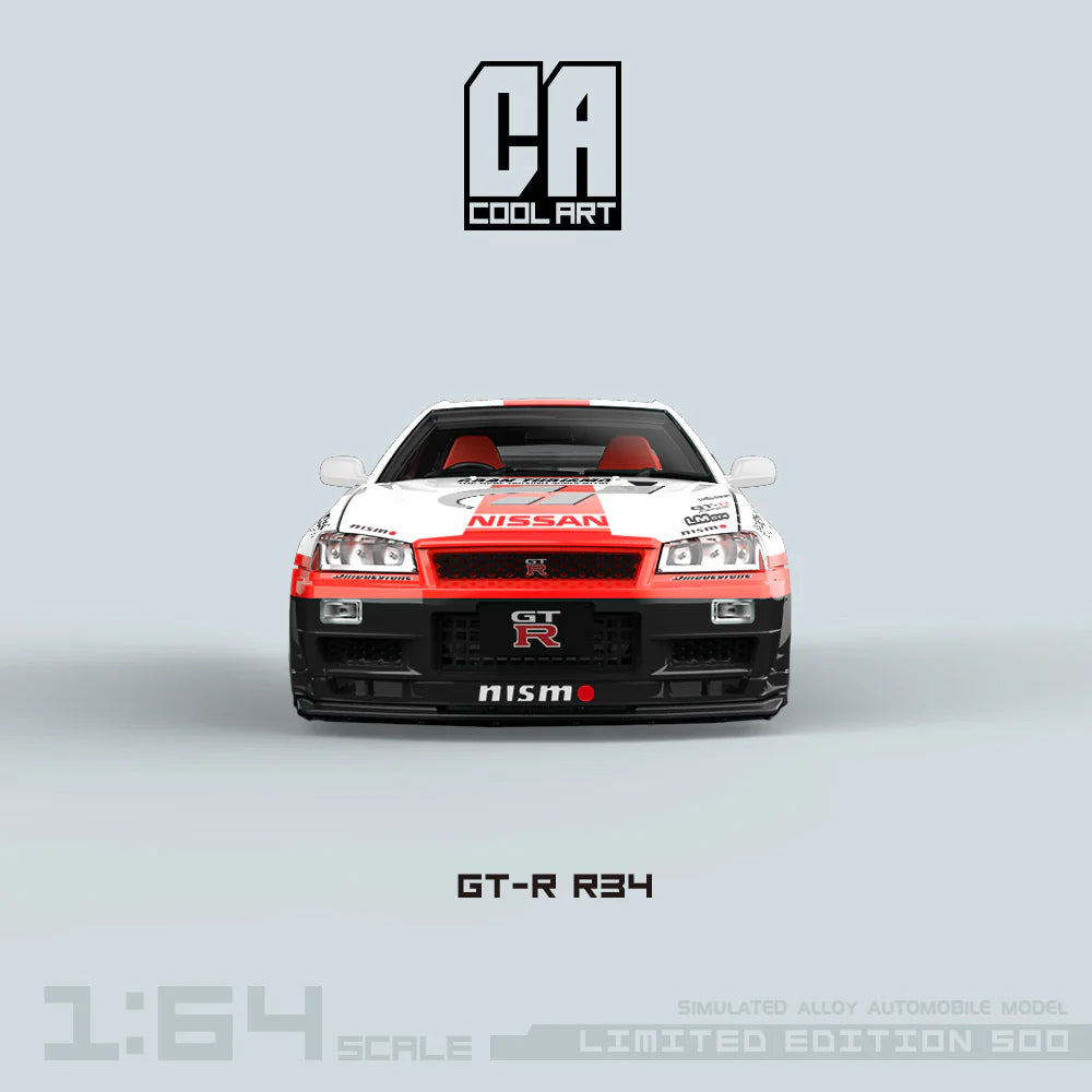 COOL ART 1:64 Nissan Skyline GT-R R34 - Gran Tourismo – AUSSIE diecast