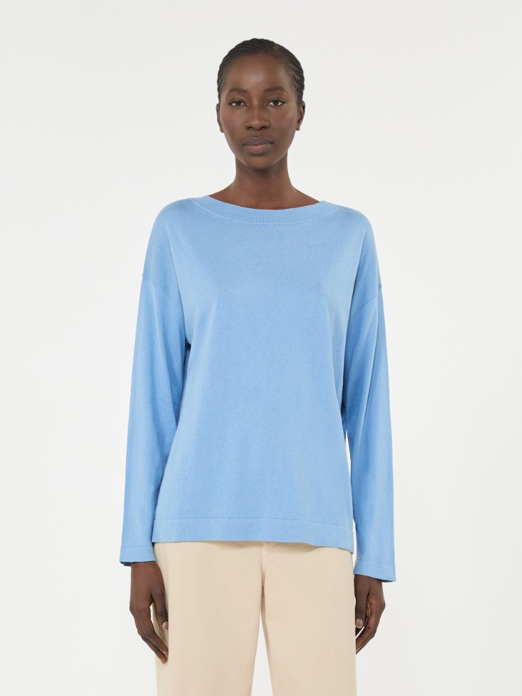 Sweater collections light blue | Max Mara