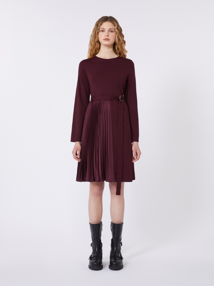 タラモ] ジャージー ドレス, bordeaux | Max Mara