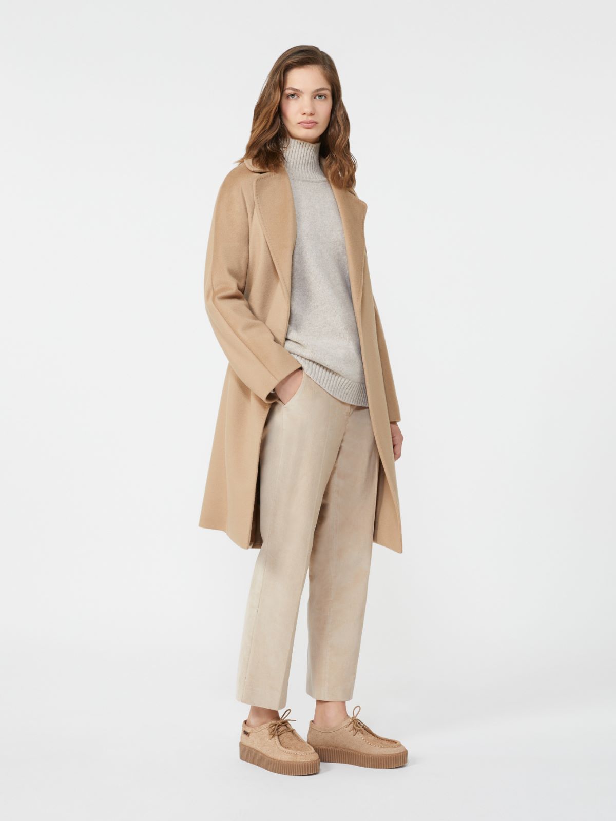 Corduroy trousers, beige | Weekend Max Mara