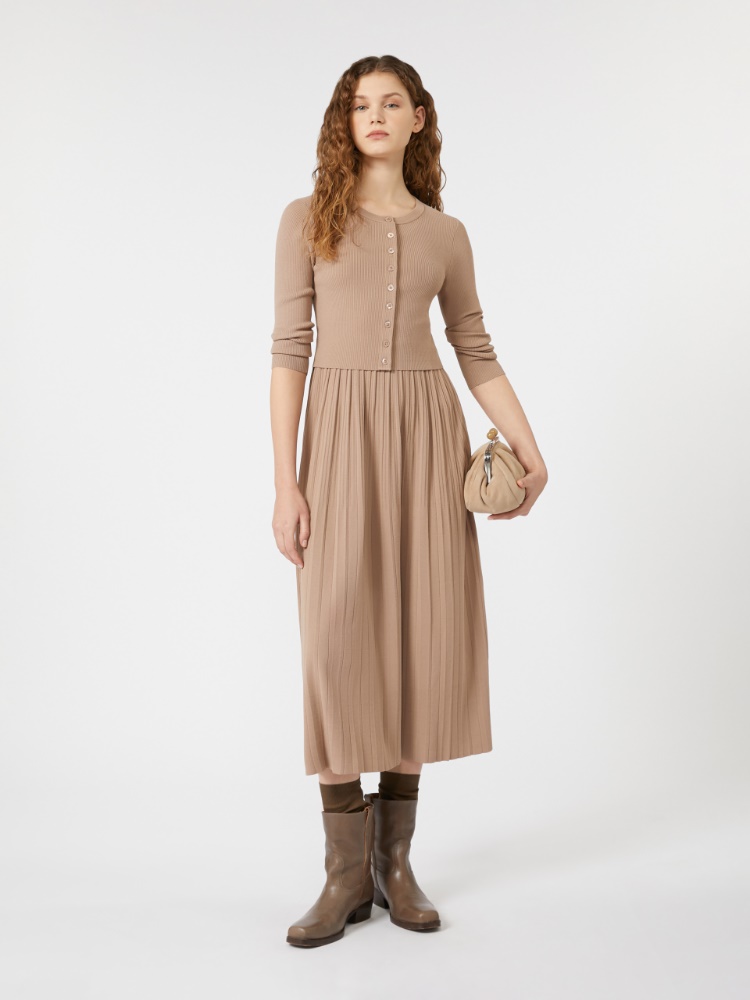 Viscose yarn cardigan, marron glace' | Weekend Max Mara