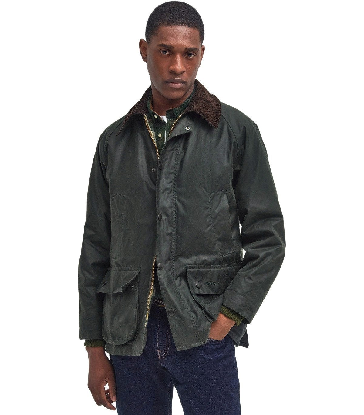 Barbour Bedale Wax Sage Green Jacket – Balardi